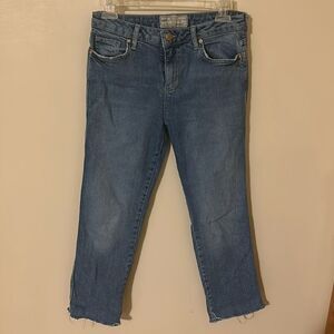 Free people ankle jeans 26S